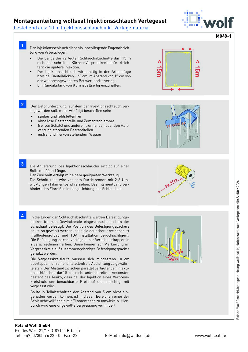 Imagebroschüre Roland Wolf GmbH
