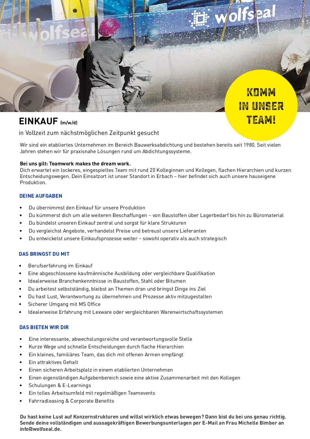RolandWolfGmbH_Stellenanzeige_Einkauf_2026
